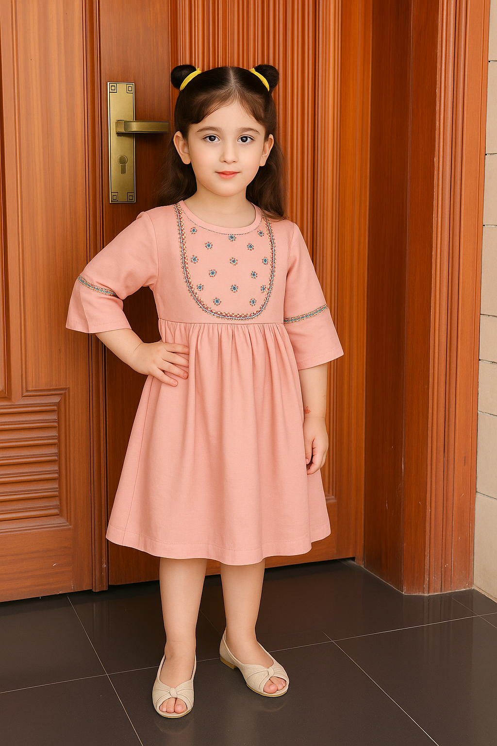 Blush Blossom Frock