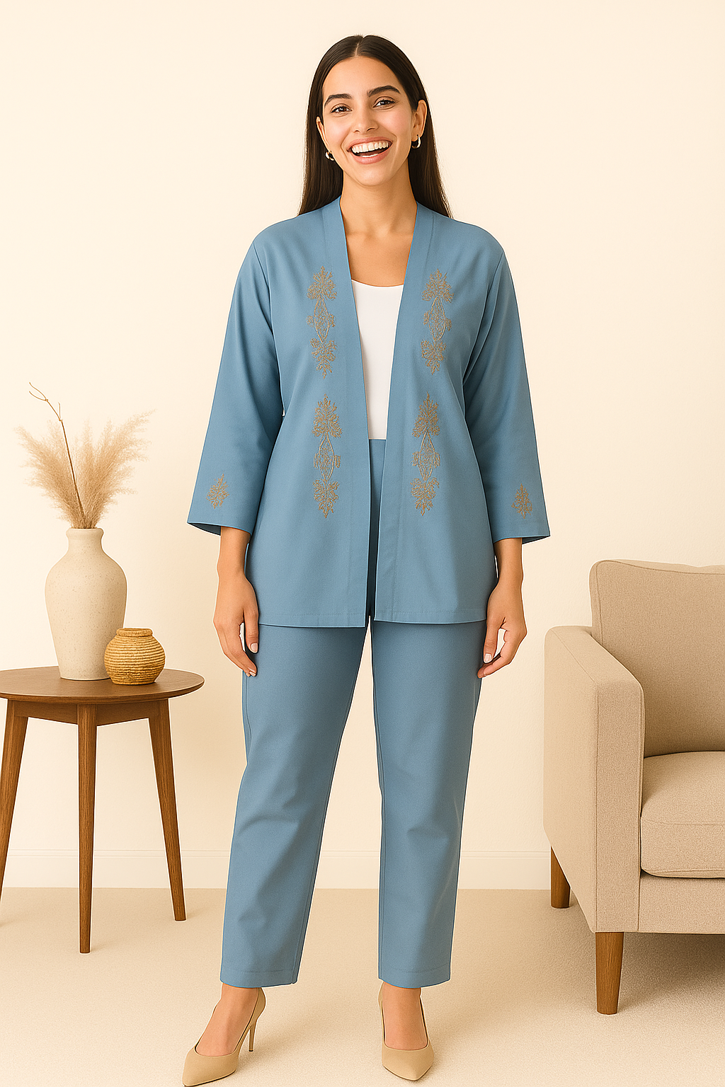 Azure Elegance Set