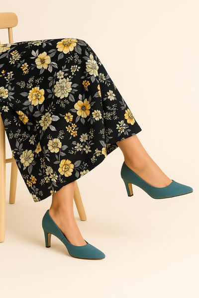 Midnight Marigold Palazzo