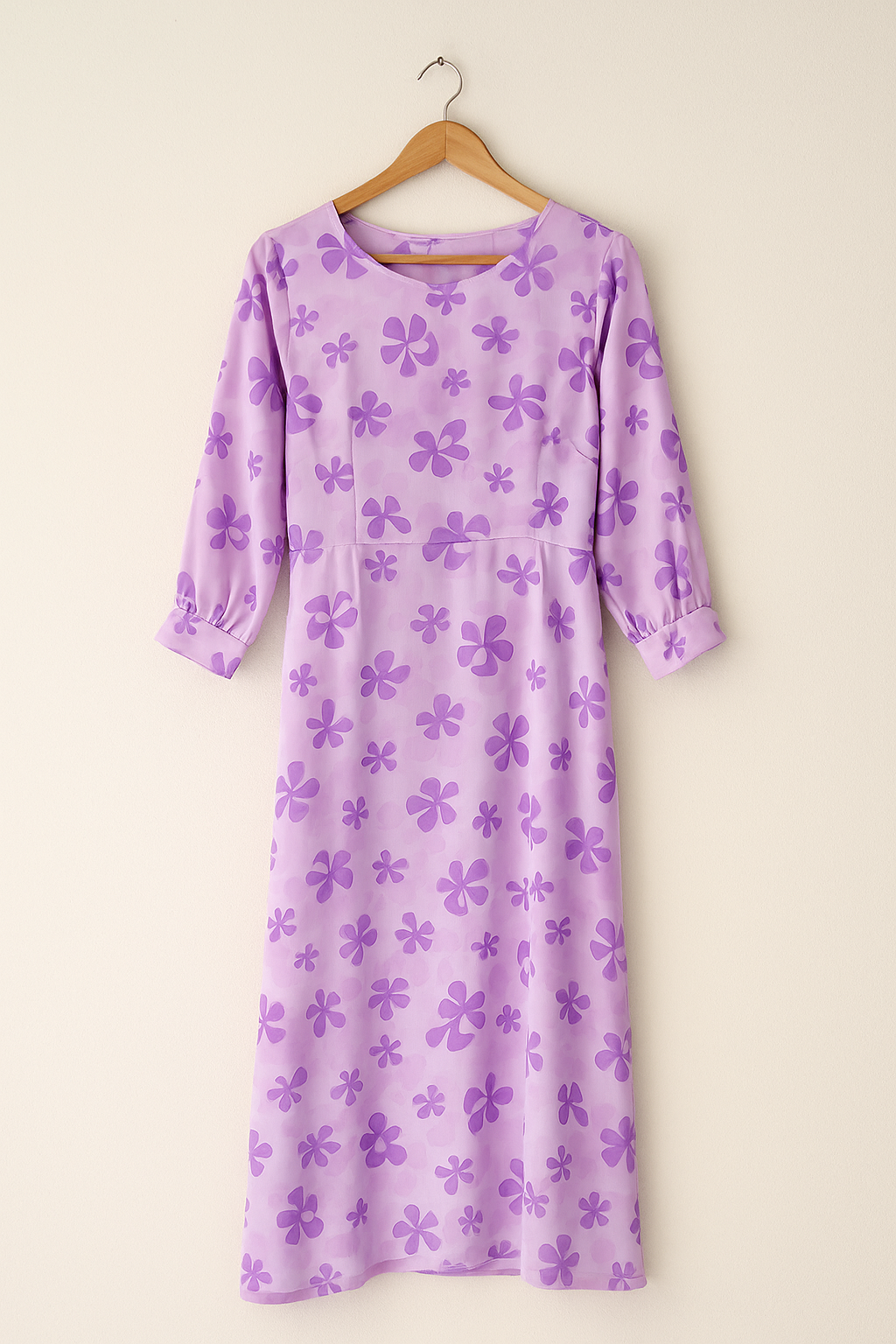 Lavender Floral Maxi