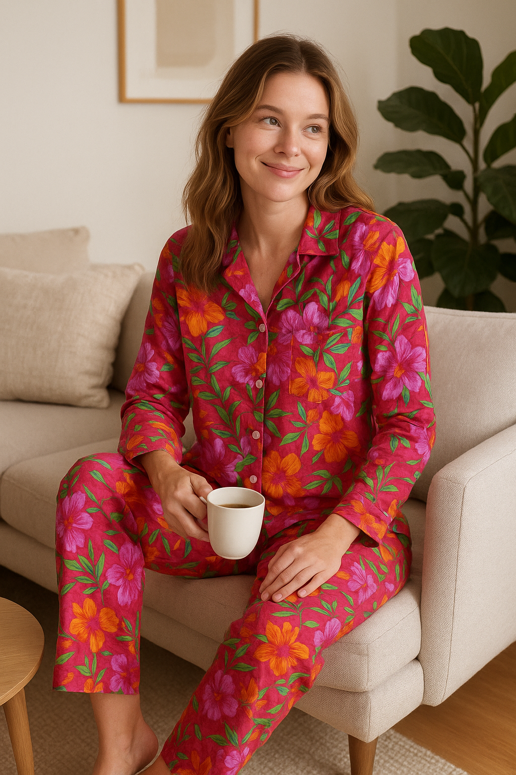 Tropical Bloom Lounge Set