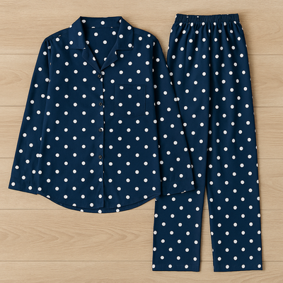 Midnight Dot Cozy Set