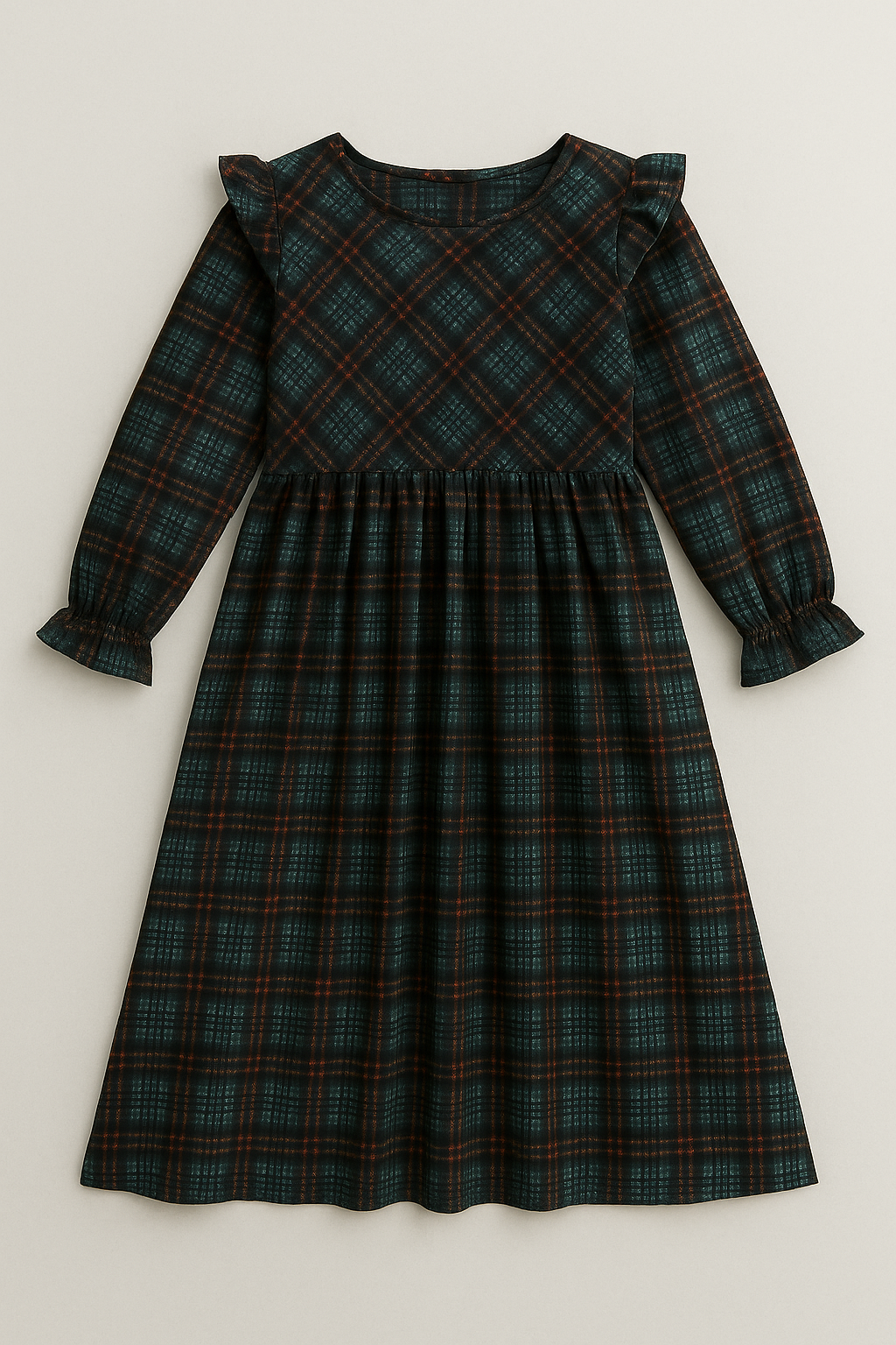 Midnight Checks Party Frock