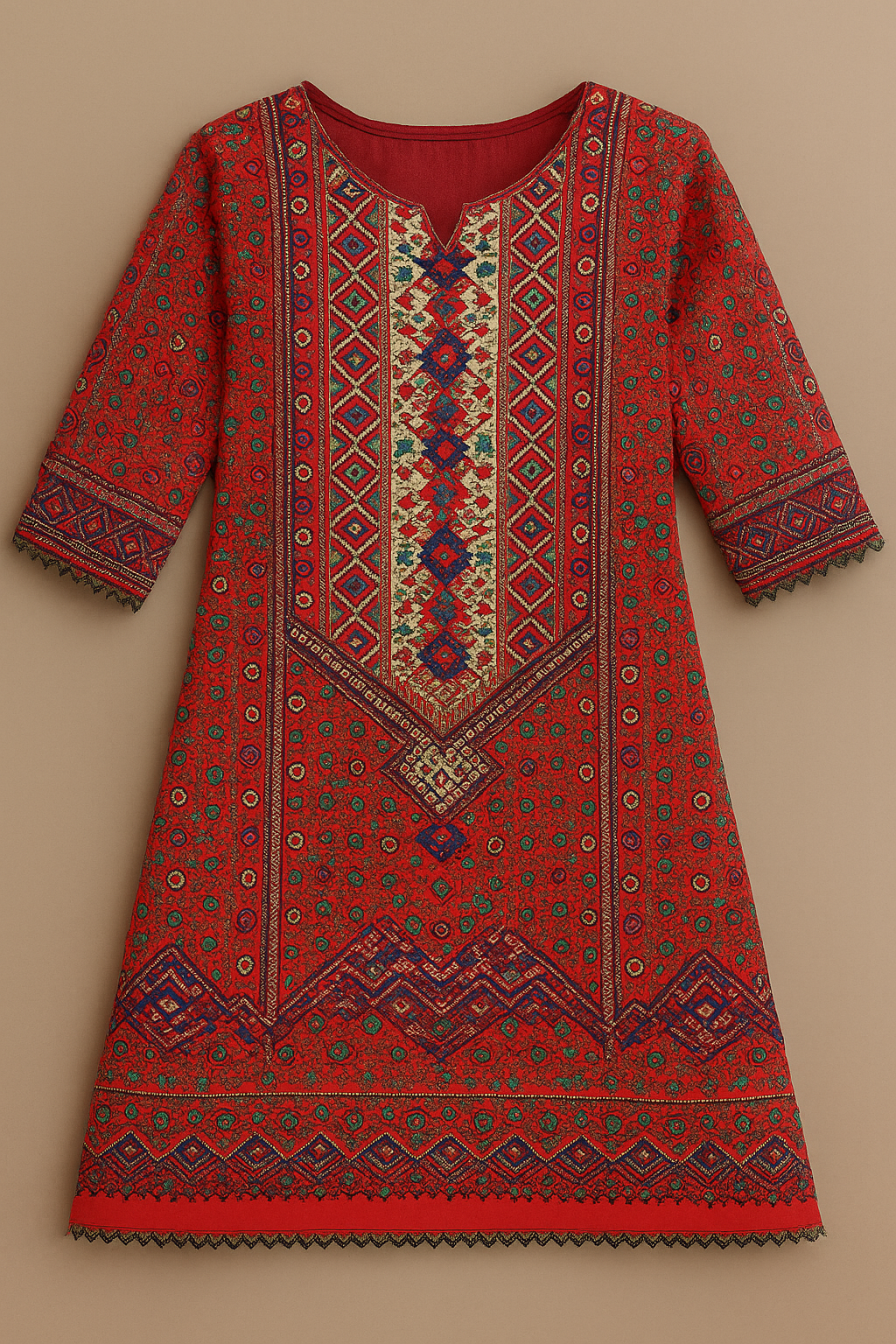 Crimson Tribal Grace