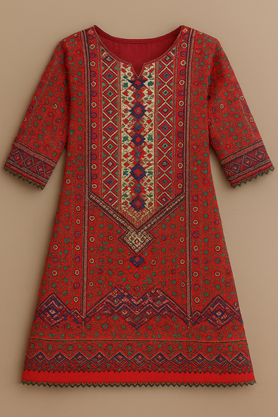 Crimson Tribal Grace