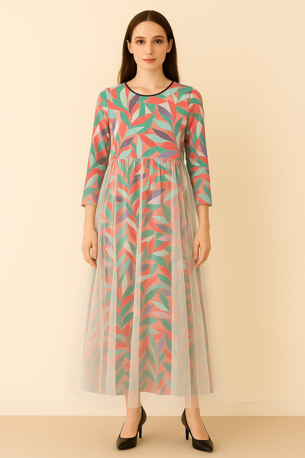 Tropical Veil Elegance