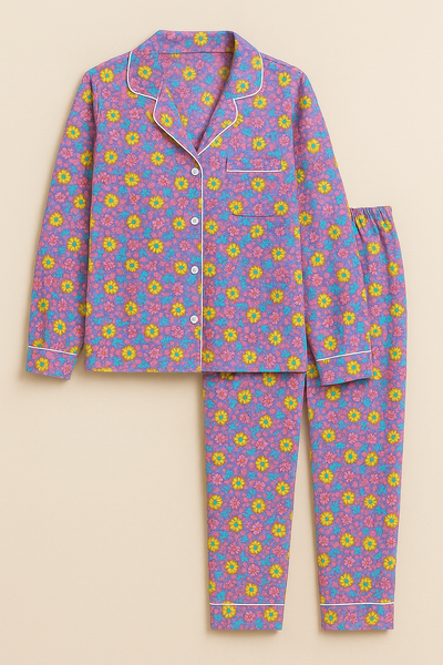 Bloom Bliss Night Suit