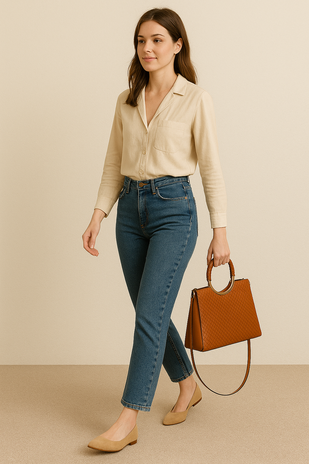 Caramel Ring Tote