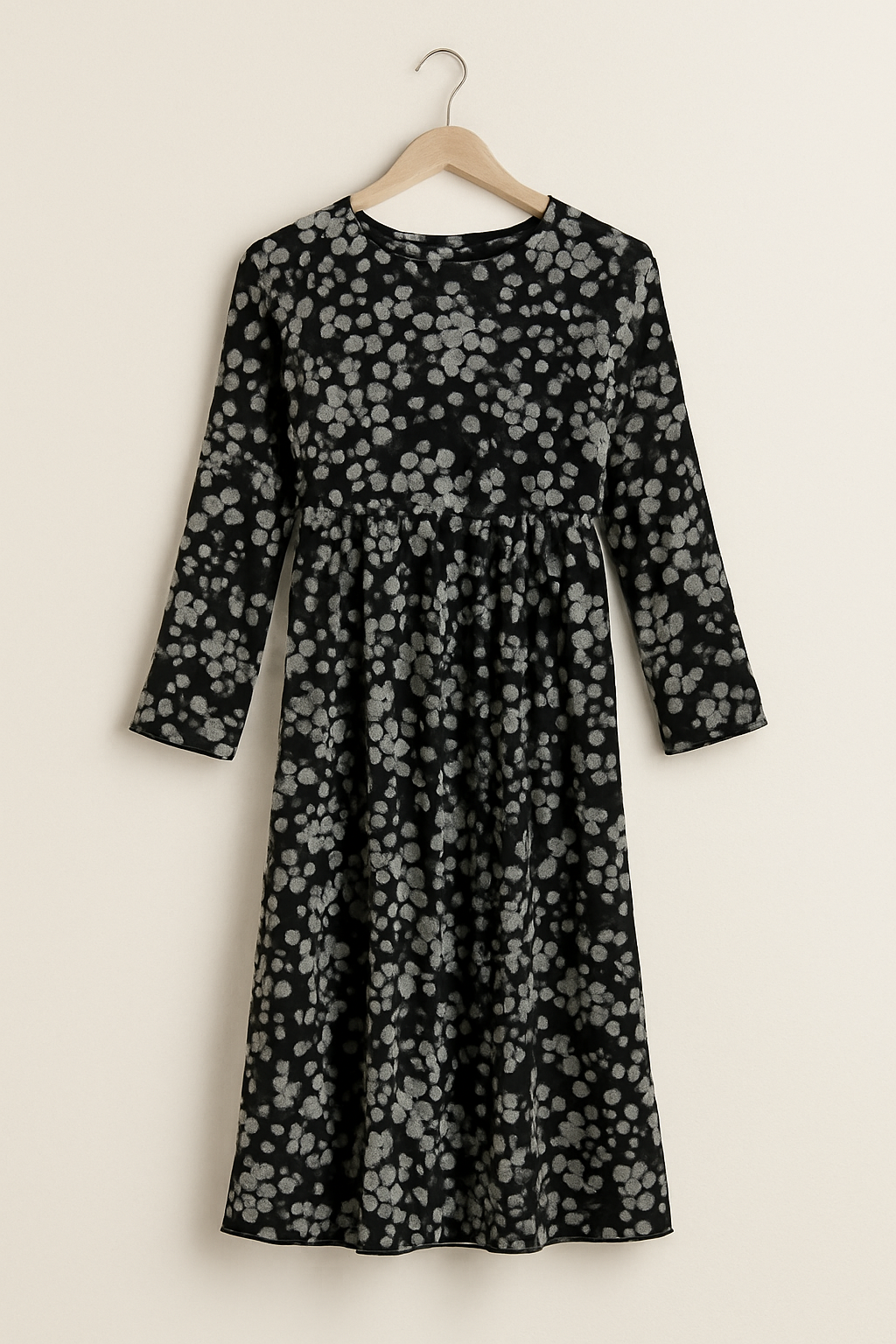 Midnight Bloom Midi Dress