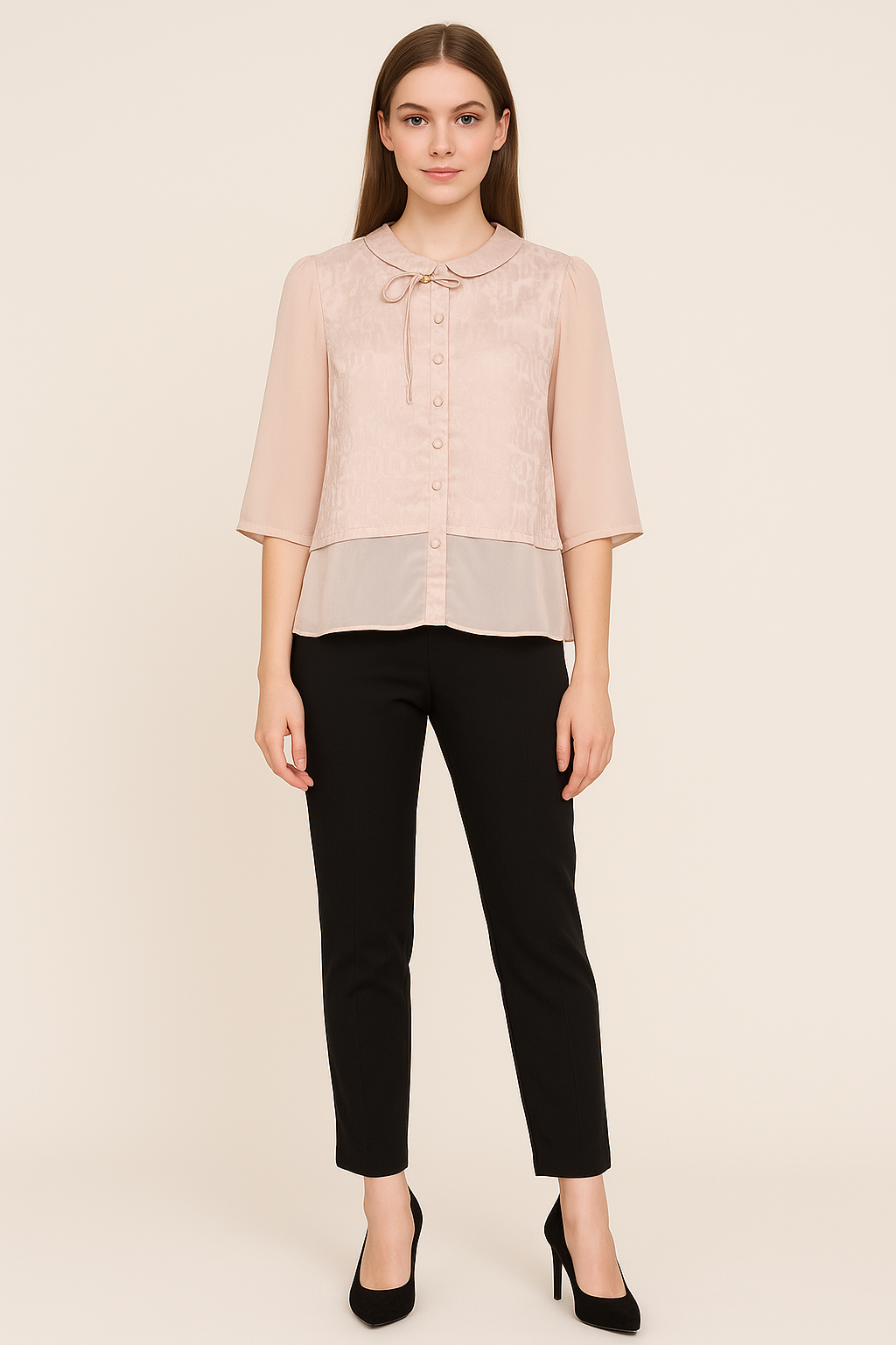 Blush Whisper Blouse