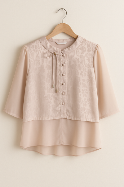Blush Whisper Blouse