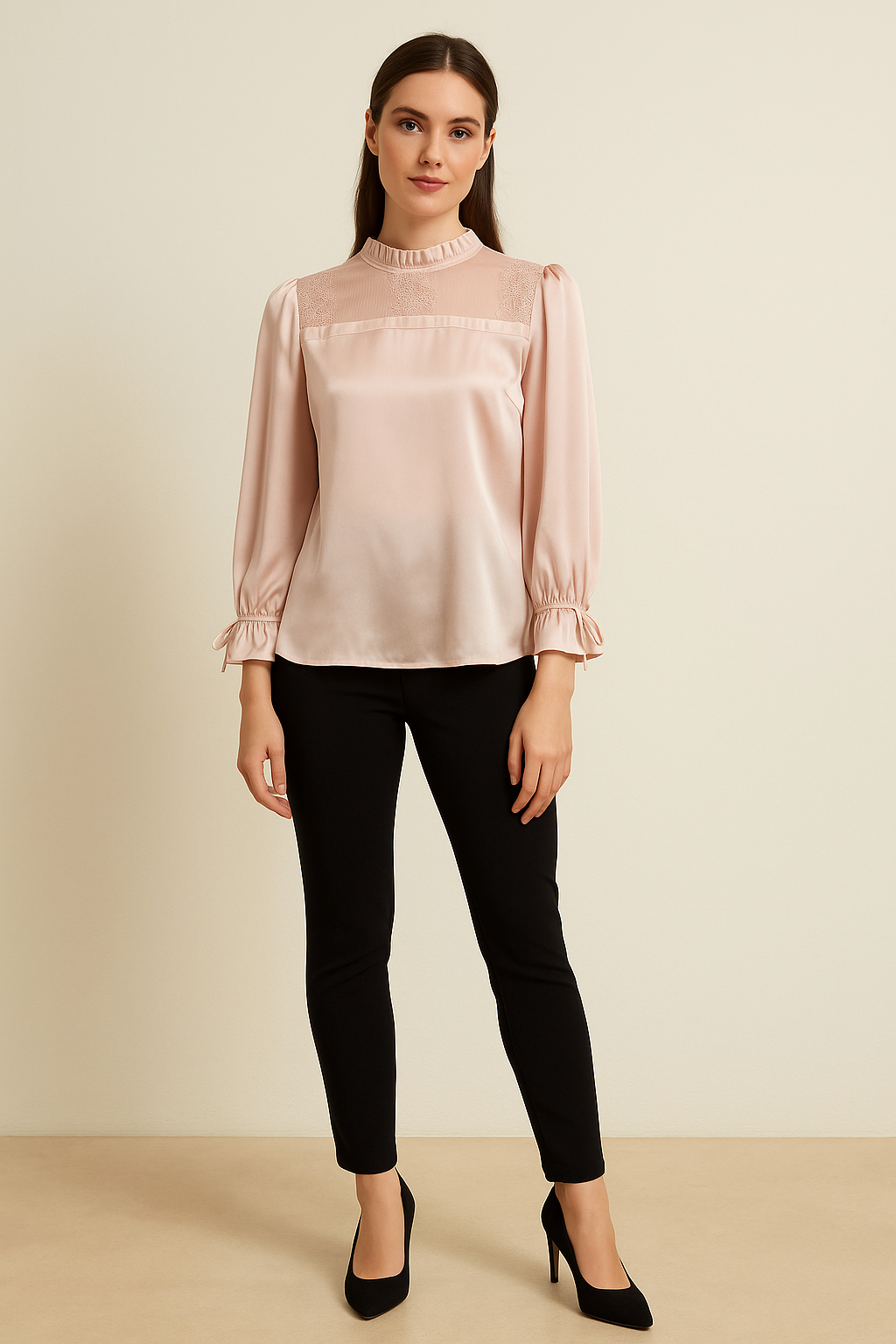 Blush Elegance Top