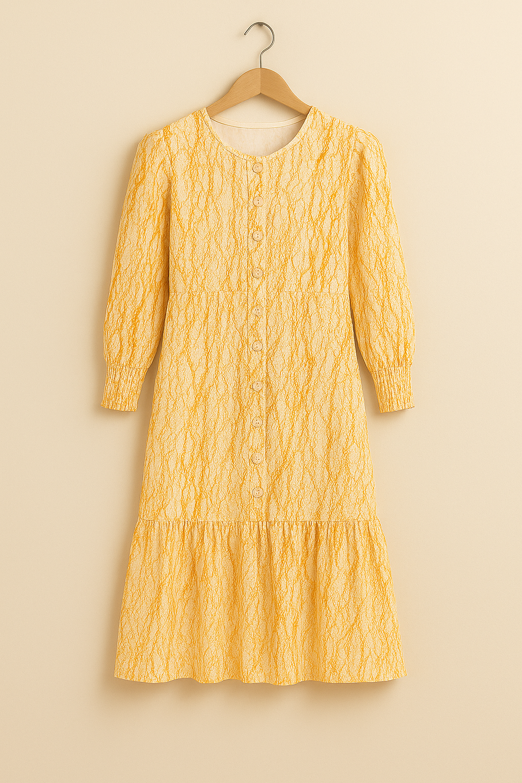 Orange Texture Maxi