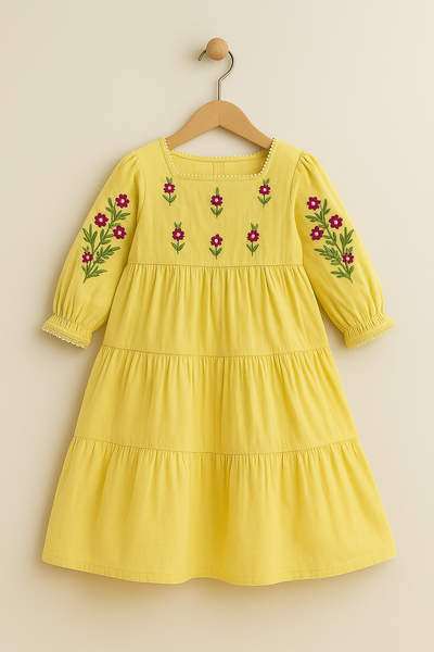Sunshine Blossom Frock