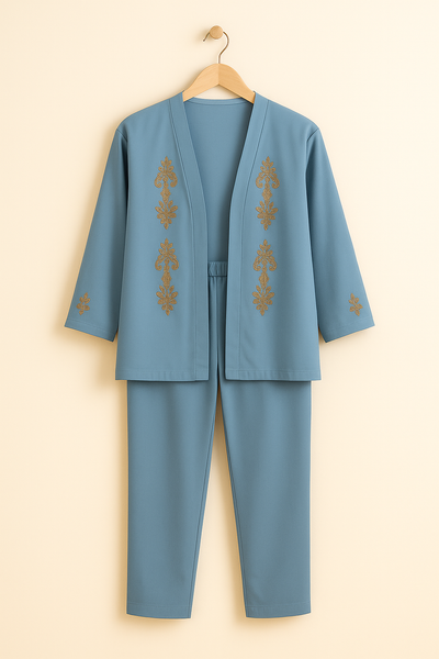 Azure Elegance Set