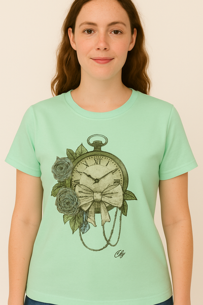Mint Timeless Bloom Tee