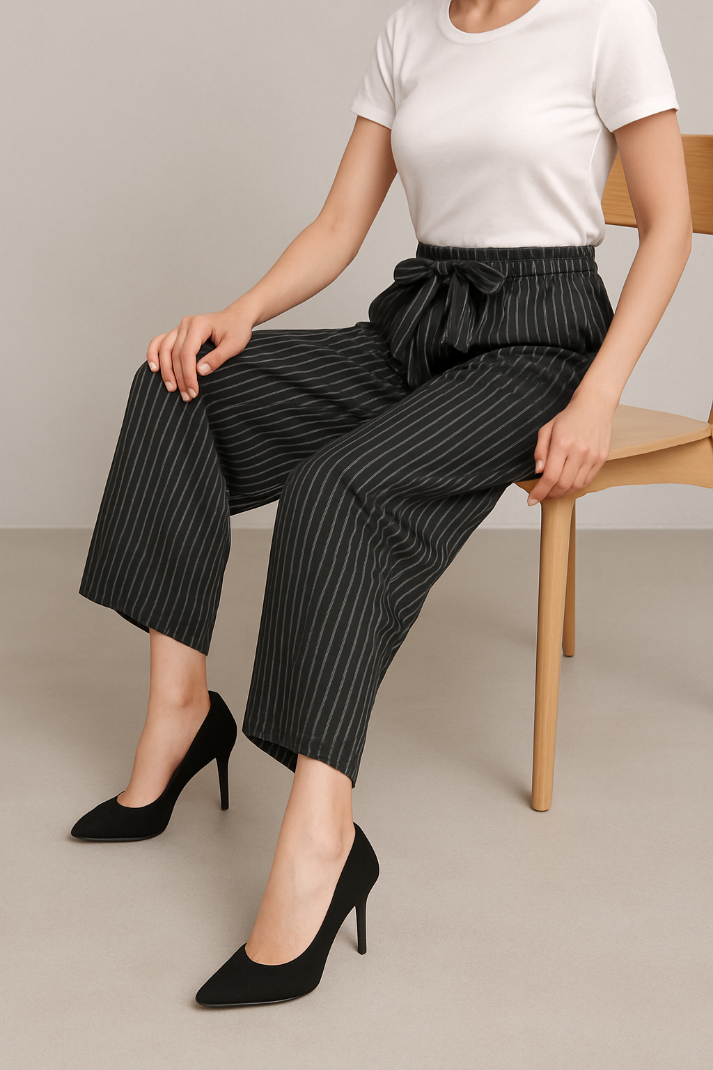 Urban Pinstripe Palazzo