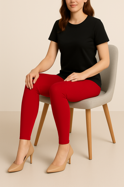 Crimson Curve Leggings